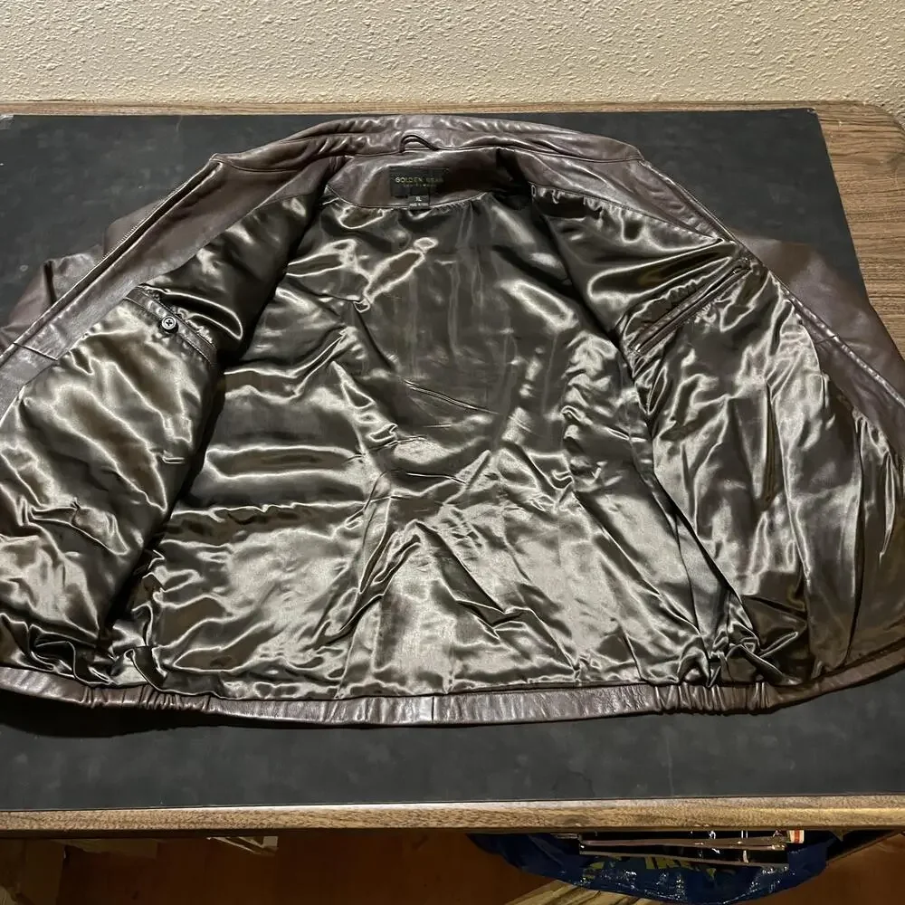 Golden Bear tab leather